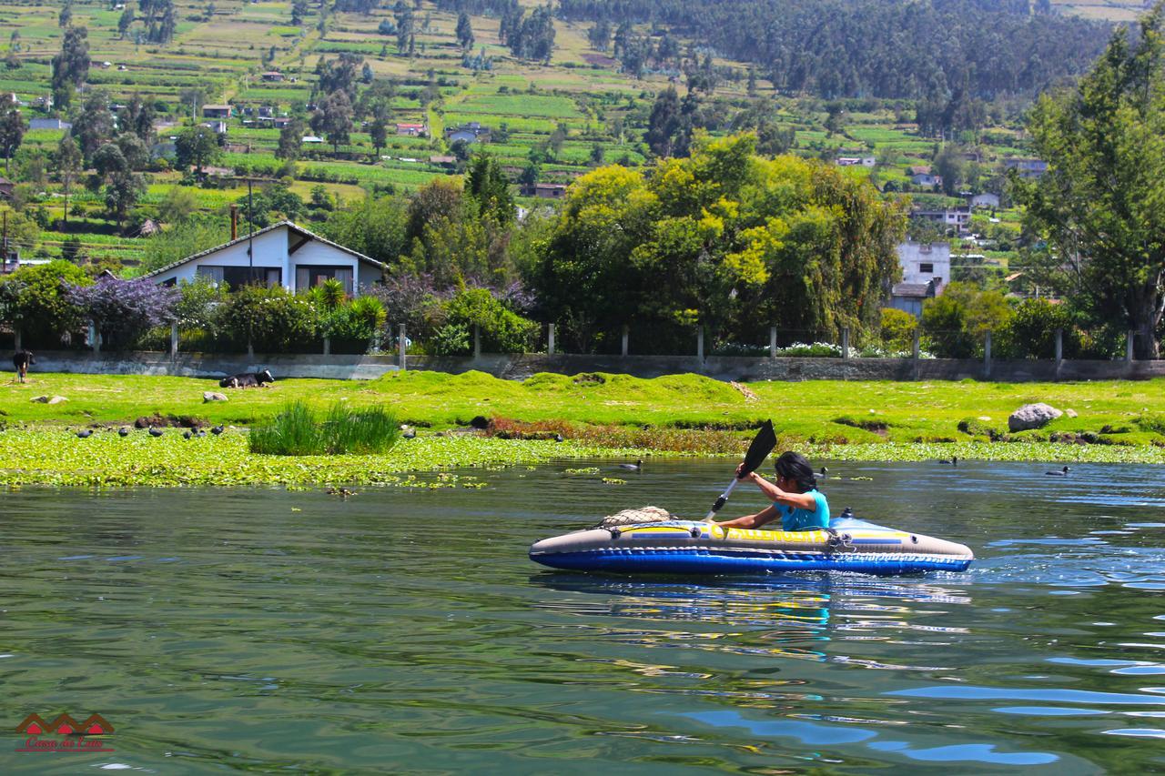 Casa De Luis Bed & Breakfast Otavalo Dış mekan fotoğraf